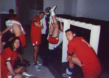 'Concentrados' en el vestuario