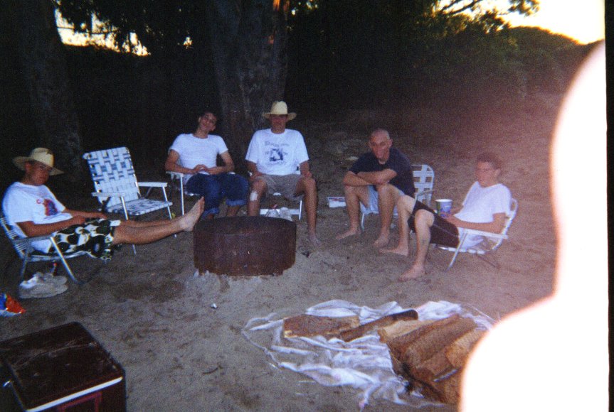 Just hanging around the campsite