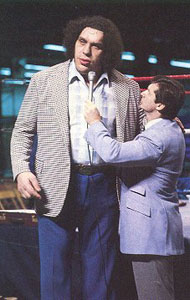 Andre with Vince Mcmahon