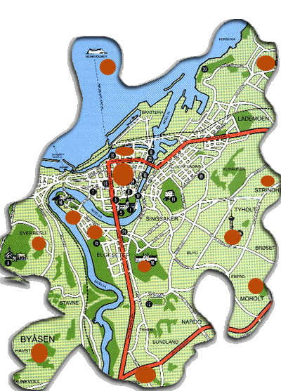 Citymap Trondheim (288k)
