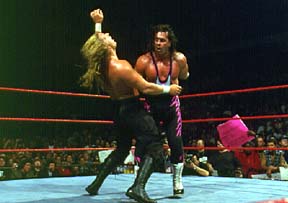 Bret Punches HHH