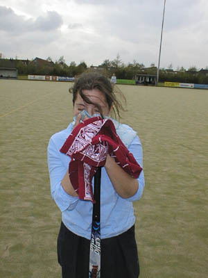 Met hockey gaat er wel eens wat mis..., 'De Neus'