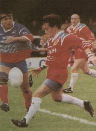 Chris Robinson in action