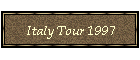 Italy Tour 1997