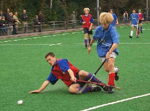 Jorg Hornung in actie