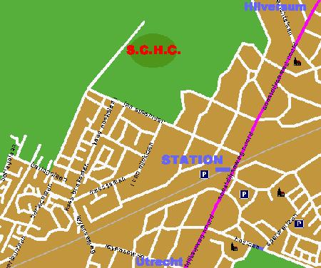Routekaartje SCHC