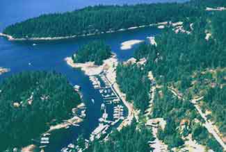 Secret Cove British Columbia Harbor