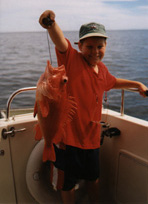 A boy and his Red Snapper