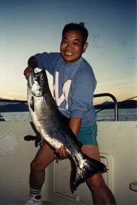 One Happy Salmon Fisherman