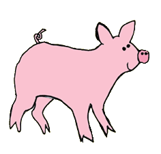 Pinky the pig