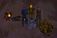 hunt for red stone for Wiegraf who died