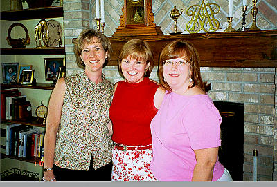 Sherrie (Smith), Colleen Bronder, and Jill (Cook)