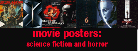 Camarila's Sci-Fi and Horror Movie Poster Images