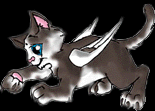 Adopted this cutie at Downloadable Dragons and Friends (Just click on the cat to get there)