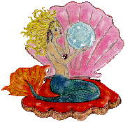 mermaid with pearl