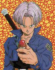 Trunks le da la medicina a Gokuu