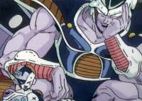 Mecha Freezer el de la izquierda y King Cold el gigante de atras