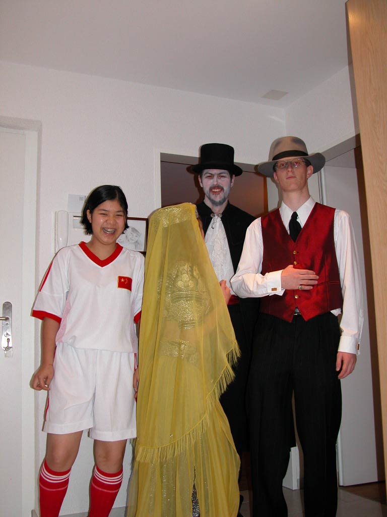 Lily, Valeria, Christian, Schenk