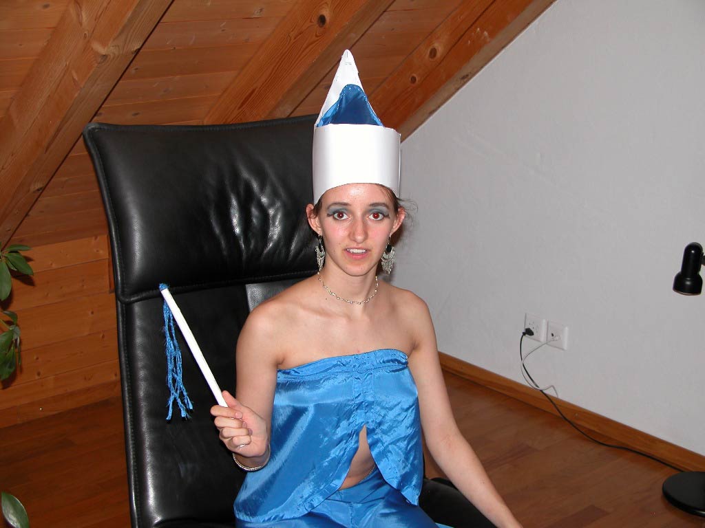 Kleopatra auf dem Thron