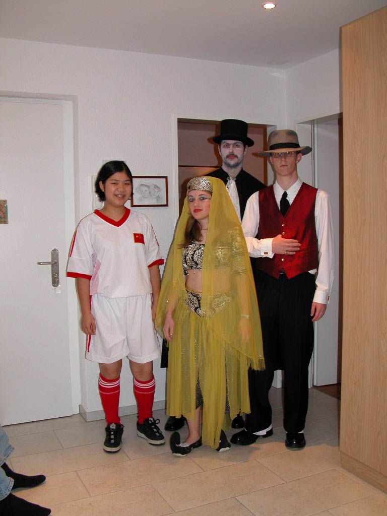 Lily, Valeria, Christian, Schenk