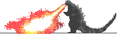 angry godzilla
