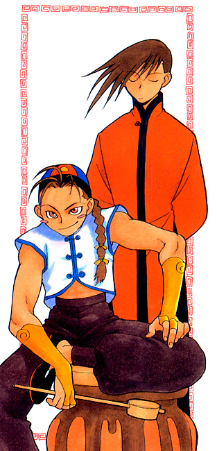 Street Fighter 3's Yun and Yang