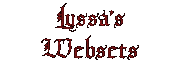 Websets by Lyssa