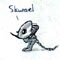 Kyute! A skwael is a small, hopping animal with a poisonous spine on the tip of it's nose. Skwaels take about a century to grow to maturity, and only one skwael per brood metamorphoses into a Skwaelourd, which is equivalent to a queen ant. The skwaelourd is the only skwael that can lay eggs.