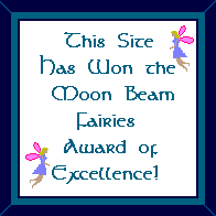 Moonbeam Faerie award of excellence