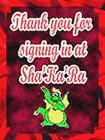 Thank you gift from Sha Ka Ra