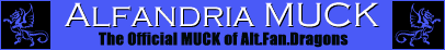 Alfandria MUCK, the official MUCK of Alt.Fan.Dragons