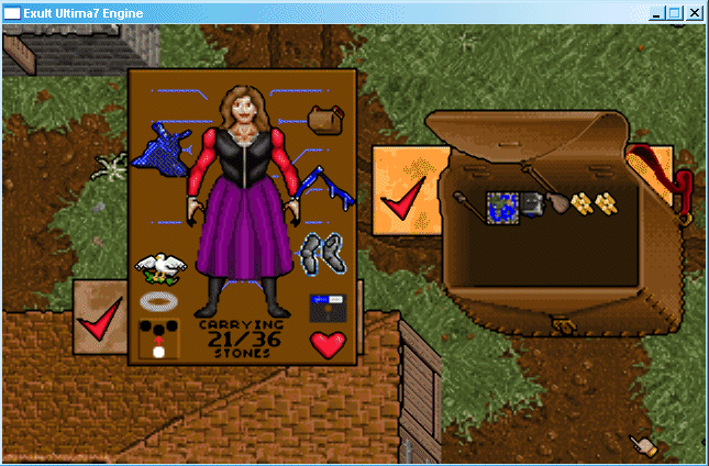 Wearing authentic 'clothes that Mariah would probably wear'! *ahem* Please ignore the illegally obtained Death Scythe, leggings, spellbook, gold and reagents; those were gotten from the cheat room. The dress is legit; I pilfered it from Brita's trunk (see? not gotten by cheating, so...). Meanwhile, billions of crushed and dejected teenyboppers sob in agony as Rankin is mysteriously absent from this picture. Sorry girls! Pihswollef eht nioj!