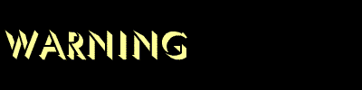WARNING