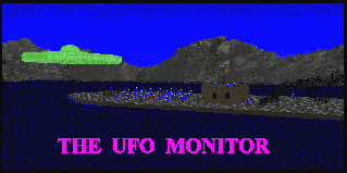Monitor sails to meet green UFO