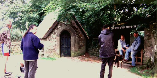 mawnan old church crew filming