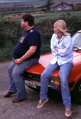 jon & maxine on bodmin moor