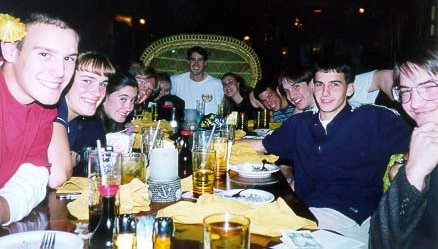 Some of us at Kahiki, in Columbus