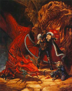 Red Dragon and slayer