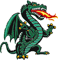 Green Fire Breathing Dragon