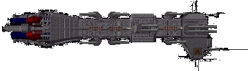 Nova Class Battle Cruiser Side View