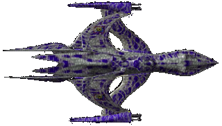 Whitestar Class Gunship Top View