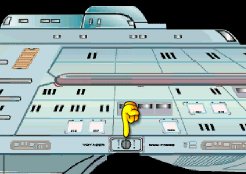 location of the starboard docking port