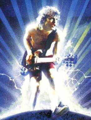 Detalhe da capa do �lbum Ballbreaker