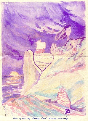 One of Danny's last strange drawings