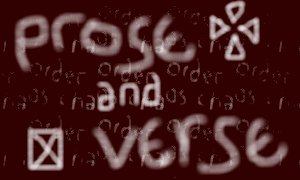 prose and verse