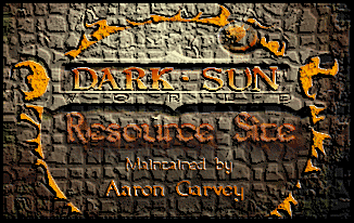 Dark Sun Resource site
