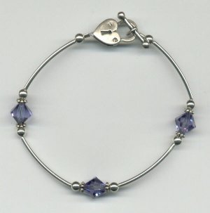 Hand made Swarovski crystals & Bali Silver