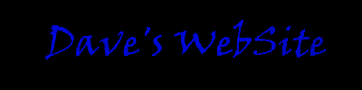Dave's WebPage