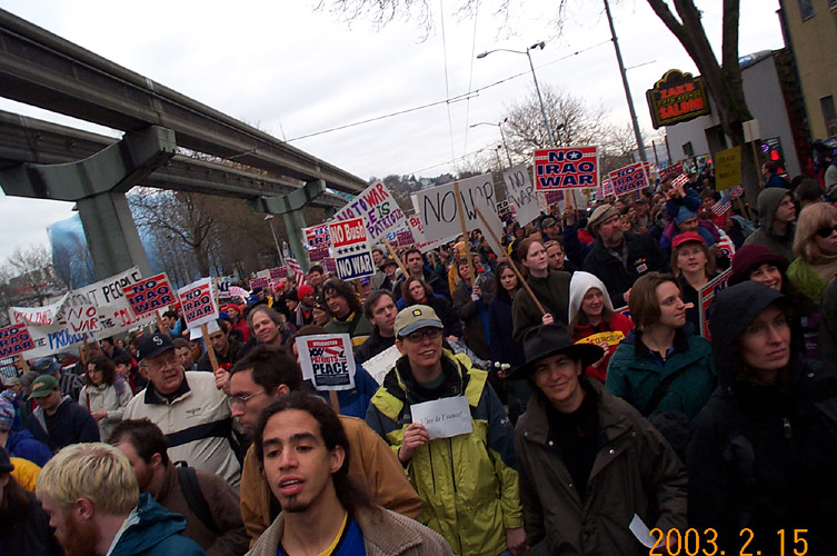 Signs under the Monorail