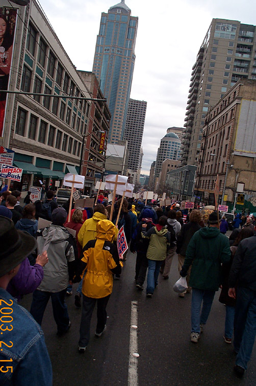 Long View with Smiling Billboard